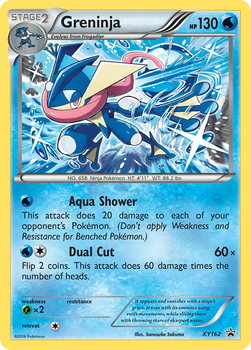 Greninja (XY162) [XY: Black Star Promos] - for just $5.35! 