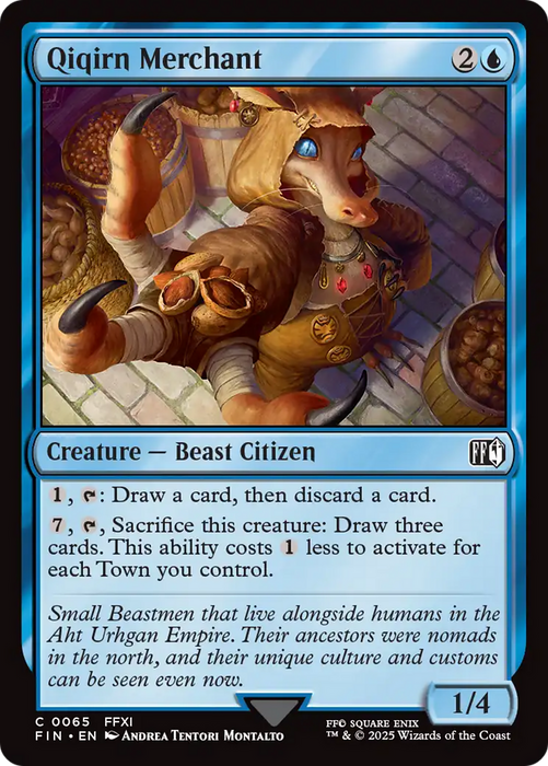 Qiqirn Merchant (FIN-065) - FINAL FANTASY Foil - for just $0.05! 