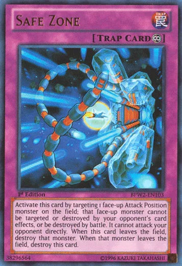 Safe Zone [BPW2-EN103] Ultra Rare - for just $0.90! 