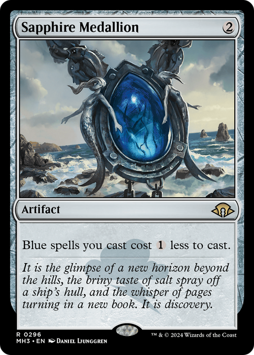 Sapphire Medallion (MH3-296) - Modern Horizons 3 - for just $1.86! 