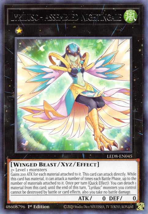 Lyrilusc - Assembled Nightingale [LED8-EN045] Rare - for just $0.10! 