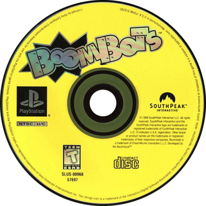 Boombots – PlayStation 1 (PS1) - for just $0! 