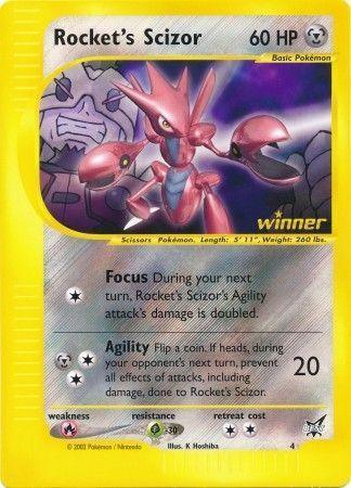 Rocket's Scizor (4) (Jumbo Card) [Best of Promos] - for just $30! 