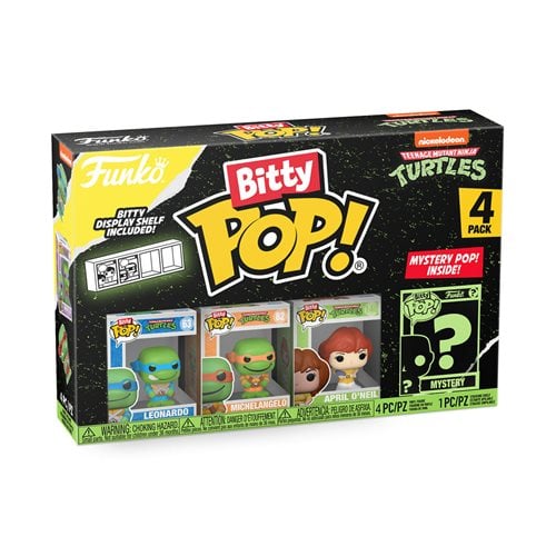 Funko Bitty Pop! Teenage Mutant Ninja Turtles Comics Mini-Figure 4-Pack - Select Set(s) - Just $14.24! Shop now at Retro Gaming of Denver