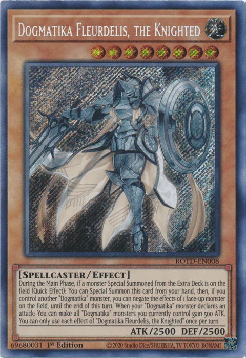 Dogmatika Fleurdelis, the Knighted [ROTD-EN008] Secret Rare - for just $2.10! 