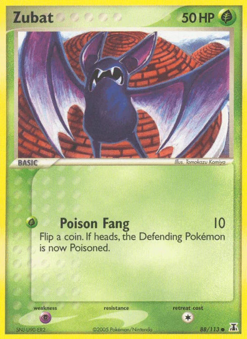 Zubat (88/113) [EX: Delta Species] - for just $0.35! 