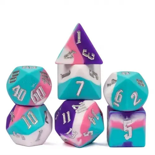 16mm Silicone RPG Dice Set - for just $29.99! 