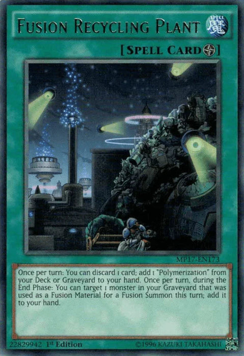 Fusion Recycling Plant [MP17-EN173] Rare - for just $0.10! 