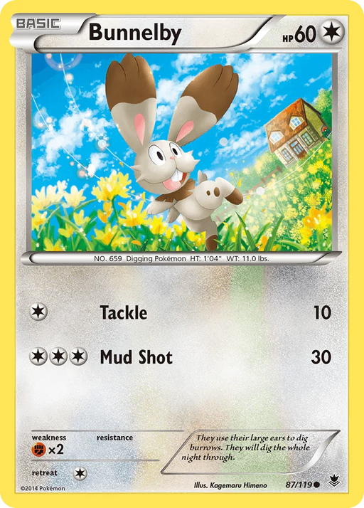 Bunnelby (87/119) [XY: Phantom Forces] - for just $0.10! 