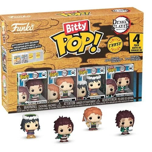 Funko Bitty Pop! Demon Slayer Mini-Figure 4-Pack Specialty - Select Figure(s) - for just $14.98! 