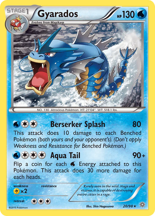Gyarados (20/98) [XY: Ancient Origins] - for just $0.30! 