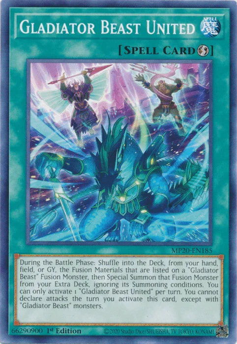 Gladiator Beast United [MP20-EN185] Common - for just $0.10! 
