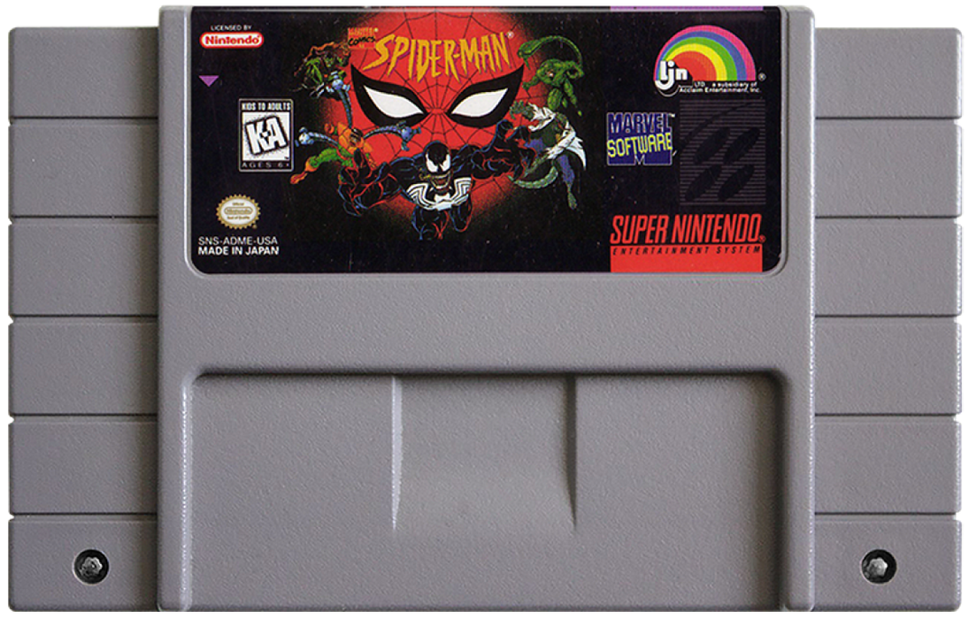 Spider-Man – Super Nintendo Entertainment System (SNES) - for just $22.99! 