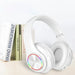LED Wireless Bluetooth Headphones Gaming Headsets Sport Earphone With Support TF Card Colorful Breathing Lights - for just $47.08! 