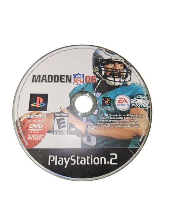 Madden NFL 06 – PlayStation 2 (PS2) - for just $3.99! 