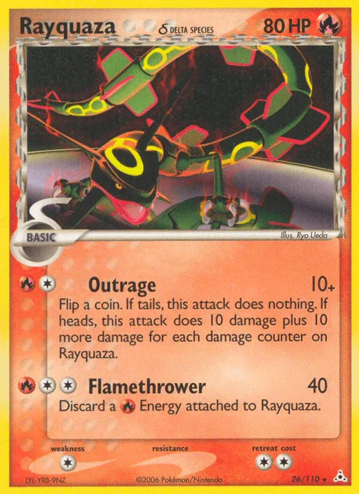 Rayquaza (26/110) (Delta Species) [EX: Holon Phantoms] - for just $29.70! 