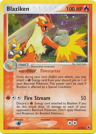 Blaziken (3/109) (Cosmos Holo) [EX: Battle Stadium] - for just $10.05! 