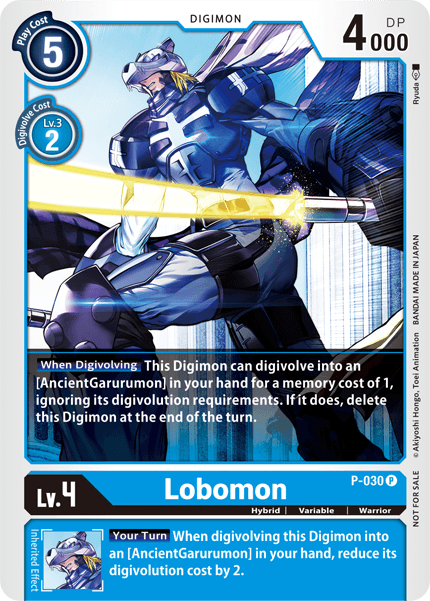 Lobomon [P-030] [Promotional Cards] - Just $0.70! Shop now at Retro Gaming of Denver