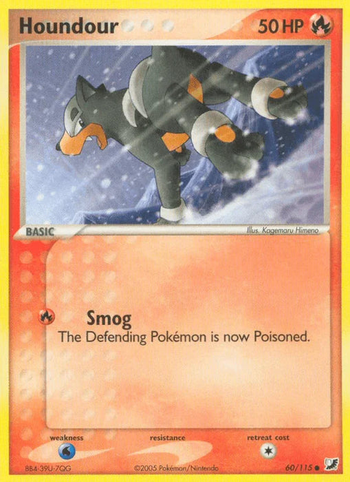 Houndour (60/115) [EX: Unseen Forces] - for just $0.30! 