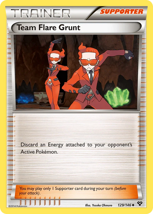 Team Flare Grunt (129/146) [XY: Base Set] - for just $0.15! 