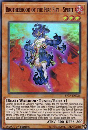 Brotherhood of the Fire Fist - Spirit [FIGA-EN024] Super Rare - for just $0.10! 