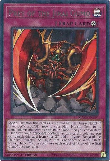 Prey of the Jirai Gumo [MAZE-EN010] Rare - for just $0.10! 