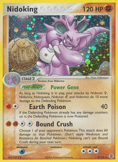 Nidoking (8/112) [EX: FireRed & LeafGreen] - for just $20.50! 