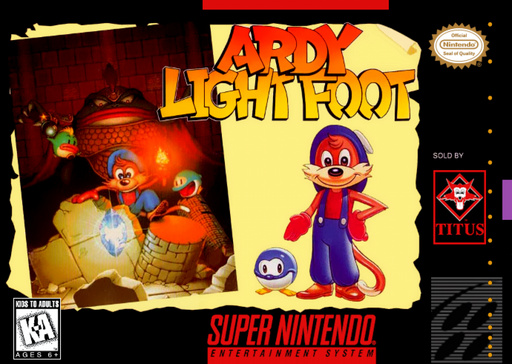Ardy Light Foot – Super Nintendo Entertainment System (SNES) - for just $289.99! 