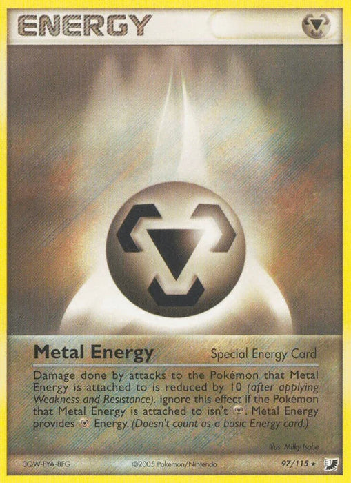 Metal Energy (97/115) [EX: Unseen Forces] - for just $0.45! 