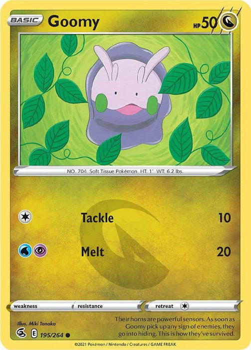 Goomy (195/264) [Sword & Shield: Fusion Strike] - for just $0.10! 