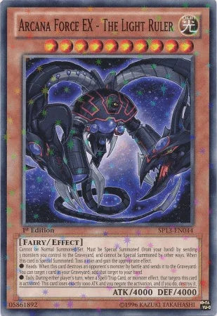 Arcana Force EX - The Light Ruler [SP13-EN044] Starfoil Rare - for just $0.20! 