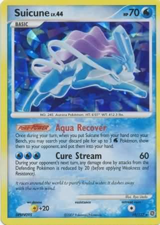 Suicune (19/132) (Cracked Ice Holo) [Diamond & Pearl: Secret Wonders] - for just $11.85! 
