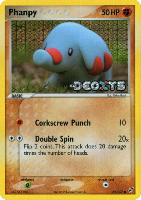 Phanpy (69/107) (Stamped) [EX: Deoxys] - for just $8.85! 