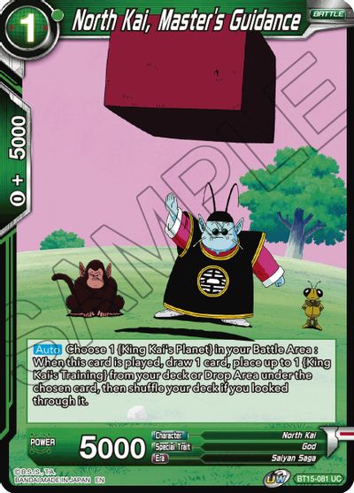 North Kai, Master's Guidance (BT15-081) [Saiyan Showdown] - for just $0.10! 