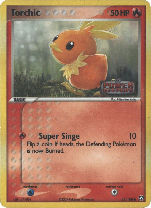 Torchic (67/108) (Stamped) [EX: Power Keepers] - for just $18! 