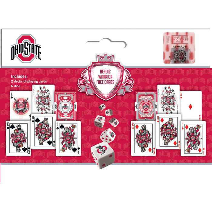 Ohio State Buckeyes - 2-Pack Playing Cards & Dice Set - for just $19.99! 