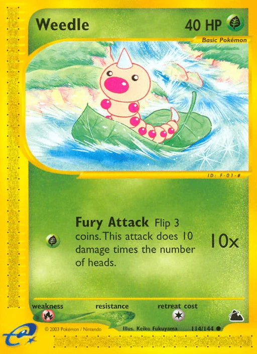 Weedle (114/144) [Skyridge] - for just $12.70! 