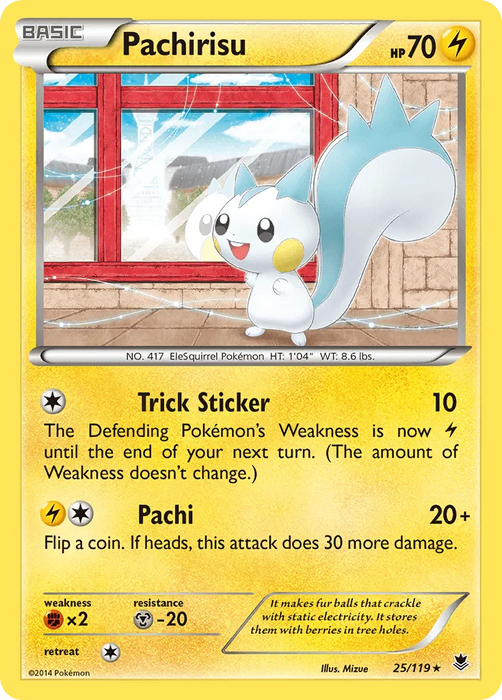 Pachirisu (25/119) [XY: Phantom Forces] - for just $0.20! 