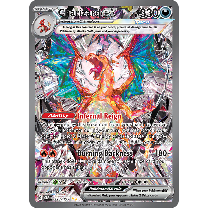 Charizard ex (223/197) [Scarlet & Violet: Obsidian Flames] - Just $26.75! Shop now at Retro Gaming of Denver