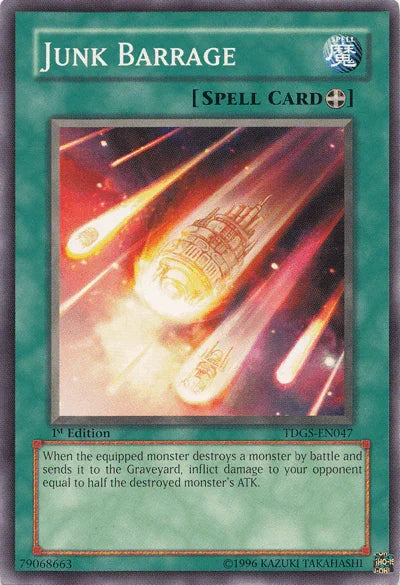 Junk Barrage [TDGS-EN047] Common - for just $0.10! 