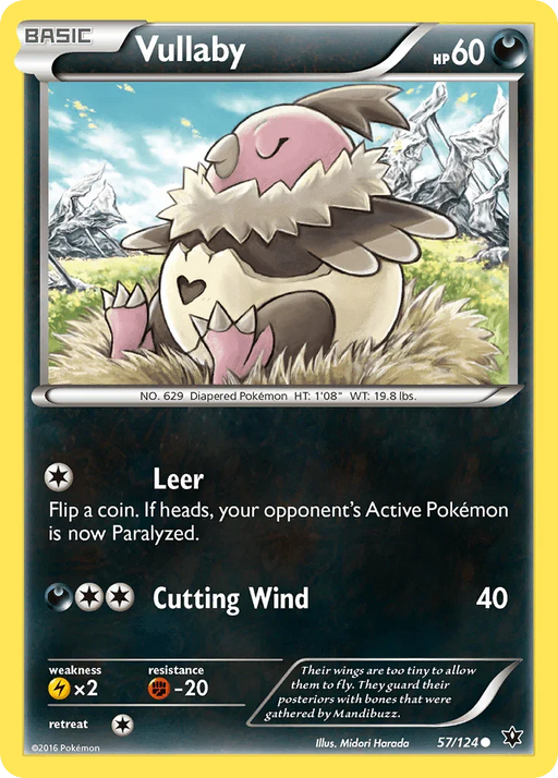Vullaby (57/124) [XY: Fates Collide] - for just $0.10! 