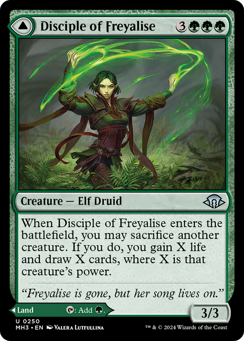 Disciple of Freyalise (MH3-250) - Modern Horizons 3 - for just $0.52! 