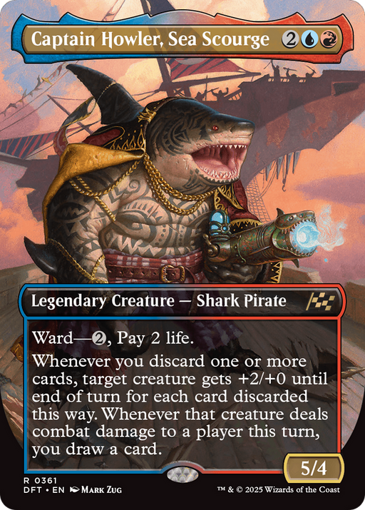 Captain Howler, Sea Scourge (DFT-361) - Aetherdrift (Borderless) - for just $0.20! 