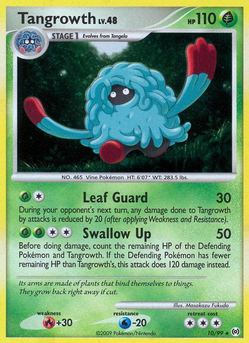 Tangrowth (10/99) (Theme Deck Exclusive) [Platinum: Arceus] - for just $0.30! 