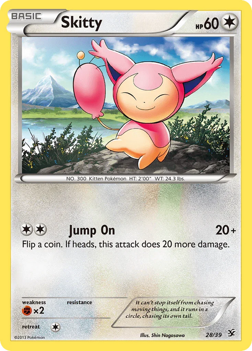 Skitty (28/39) [XY: Kalos Starter Set] - for just $2.90! 