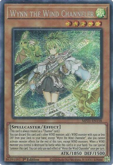 Wynn the Wind Channeler [MP21-EN158] Prismatic Secret Rare - for just $0.10! 