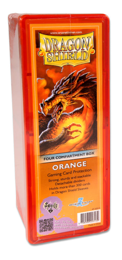 Dragon Shield: Four-Compartment Deck Box - Orange - Just $0! Shop now at Retro Gaming of Denver