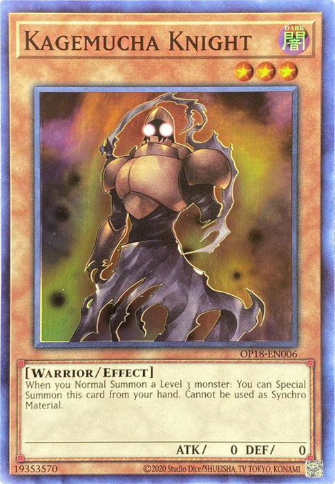 Kagemucha Knight [OP18-EN006] Super Rare - for just $0.10! 