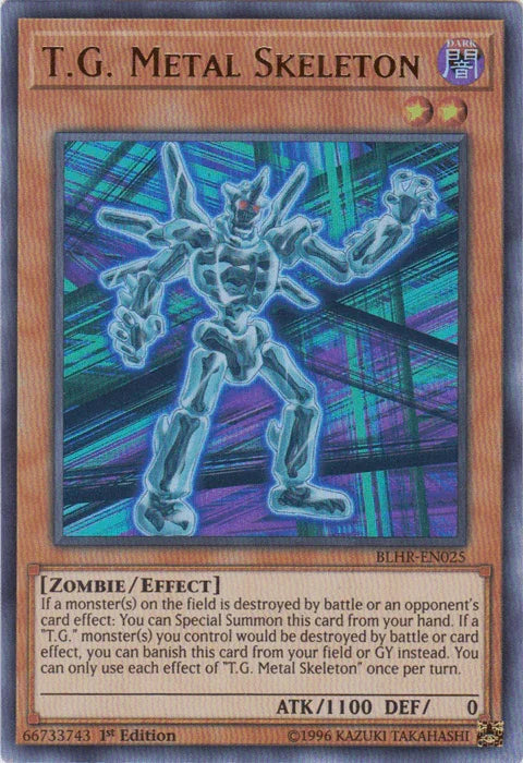 T.G. Metal Skeleton [BLHR-EN025] Ultra Rare - for just $0.10! 