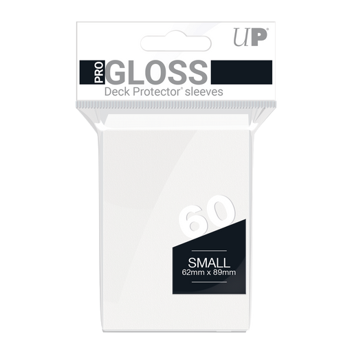 Ultra PRO: Small 60ct Sleeves - PRO-Gloss (White) - Just $0! Shop now at Retro Gaming of Denver